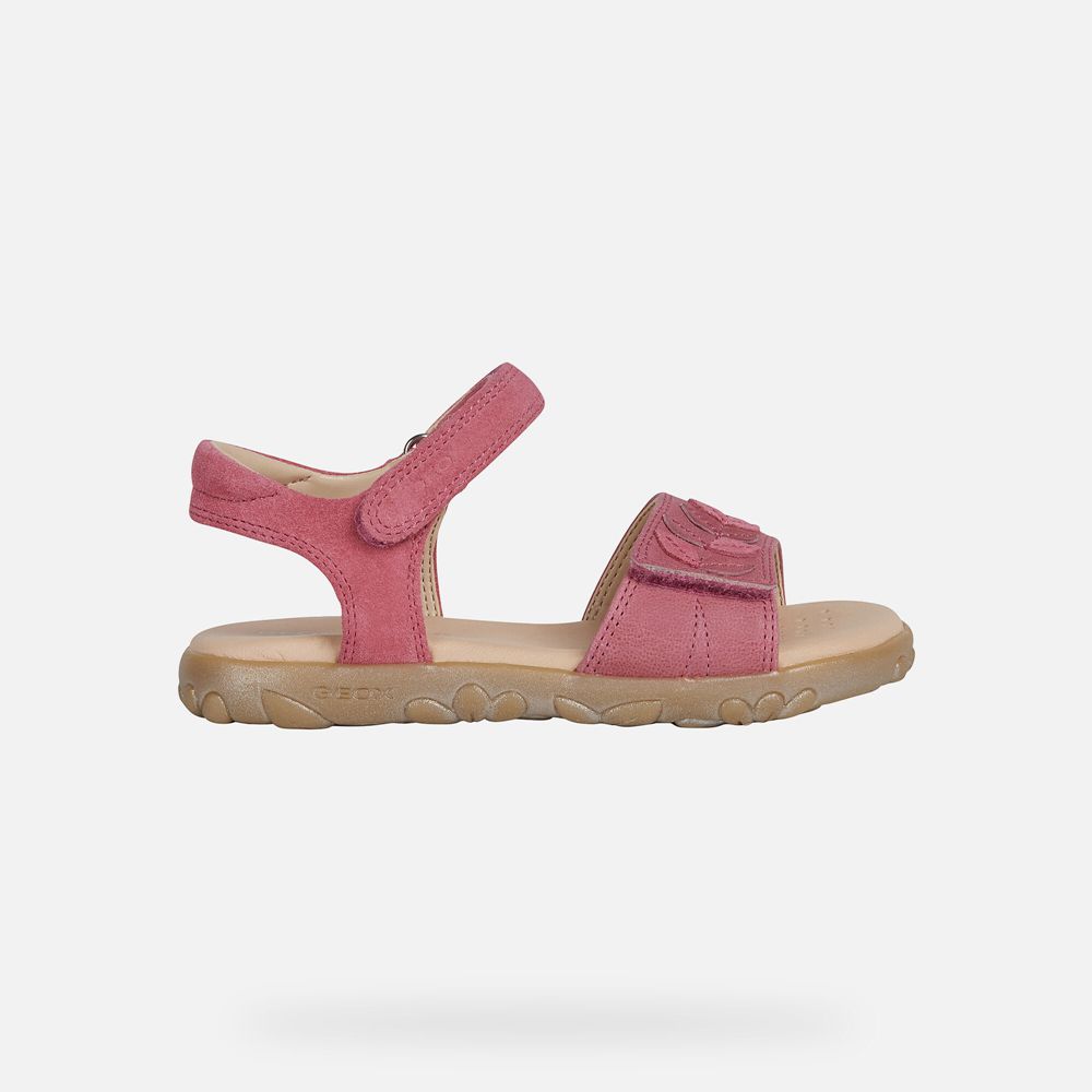 Sandales Geox Haiti - Rose - Fille 785143-RCZ